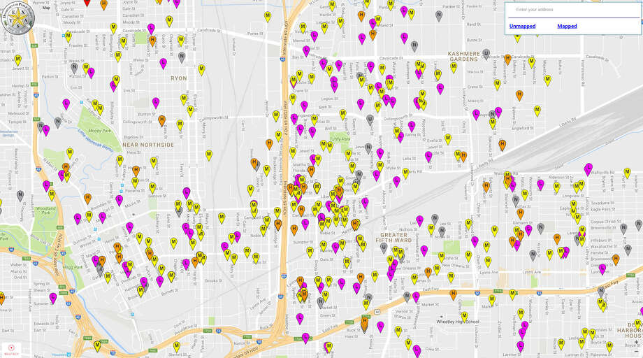 where can ex offender live in texas