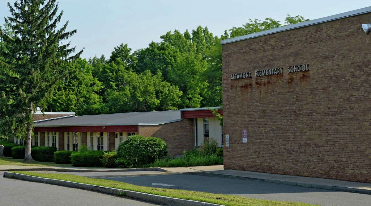 Exterior view of the Altamont Elementary School on June 16, 2014, in Altamont, N.Y. (Skip Dickstein/Times Union archive)