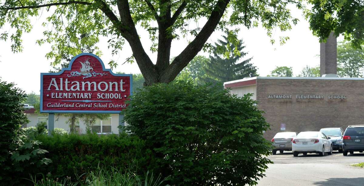 Exterior view of the Altamont Elementary School on June 16, 2014, in Altamont, N.Y. (Skip Dickstein/Times Union archive)