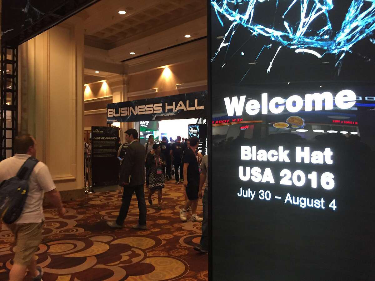 The Black Hat conference in Las Vegas is the world's biggest cyber security gathering, and attracts security experts, hackers and software vendors. (Tim Johnson/McClatchy Washington Bureau/TNS)