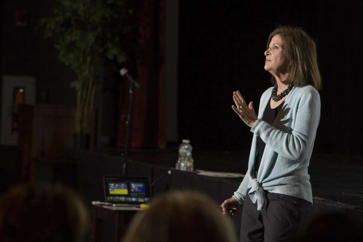 Dr. Michelle Borba, an educational psychologist and NBC contributor, spoke to Brunswick School parents in at the school in Greenwich, Conn. on Tuesday, October 18, 2016. Borba described nine strategies for cultivating empathy in modern children and teens and promoted her book, "Unselfie: Why empathetic kids succeed in our all-about-me world."