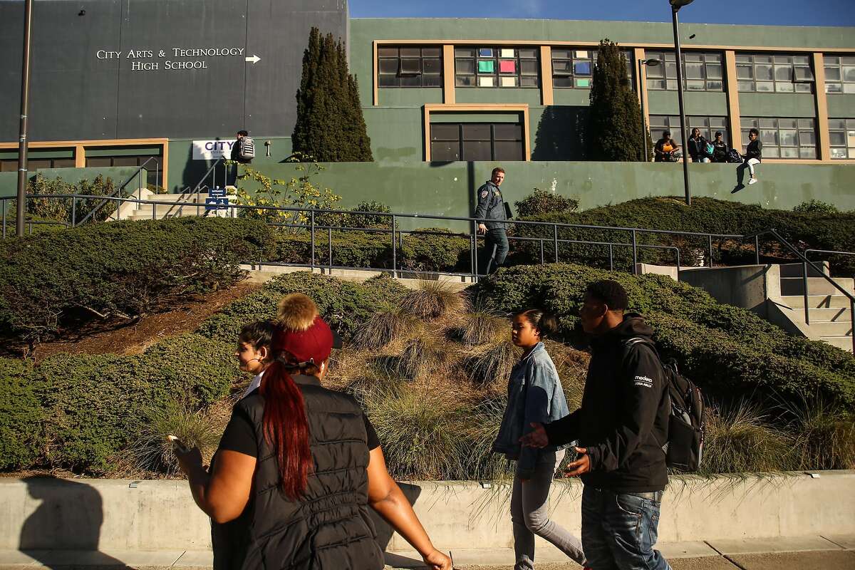 Four students shot in San Francisco high school parking lot