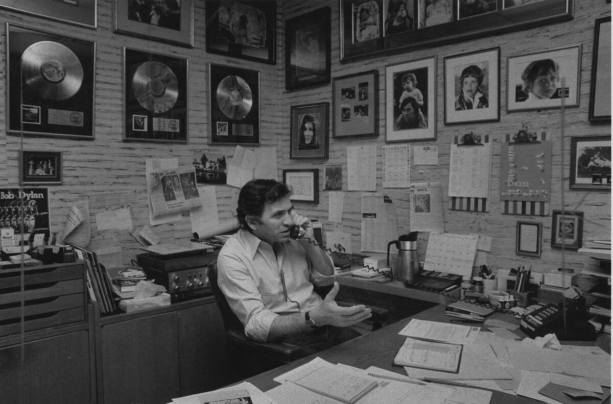Bill Graham n his old office January 30, 1980 Photo, ran 11/3/1991, P. 39, Sunday Datebook