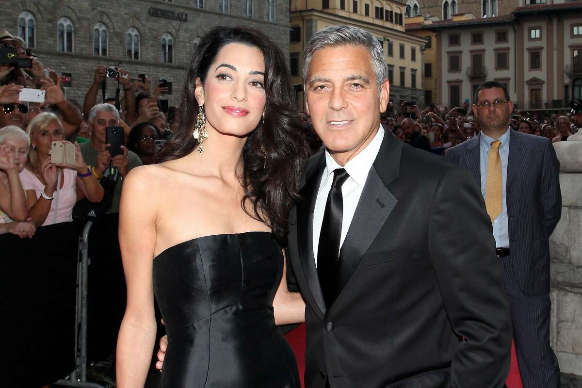 PHOTOS: Celebrity parents who are raising twins It's twins for the once steadfast bachelor George Clooney and his wife Amal. >>Keep clicking for a look at other celebrities with twins in the family. 