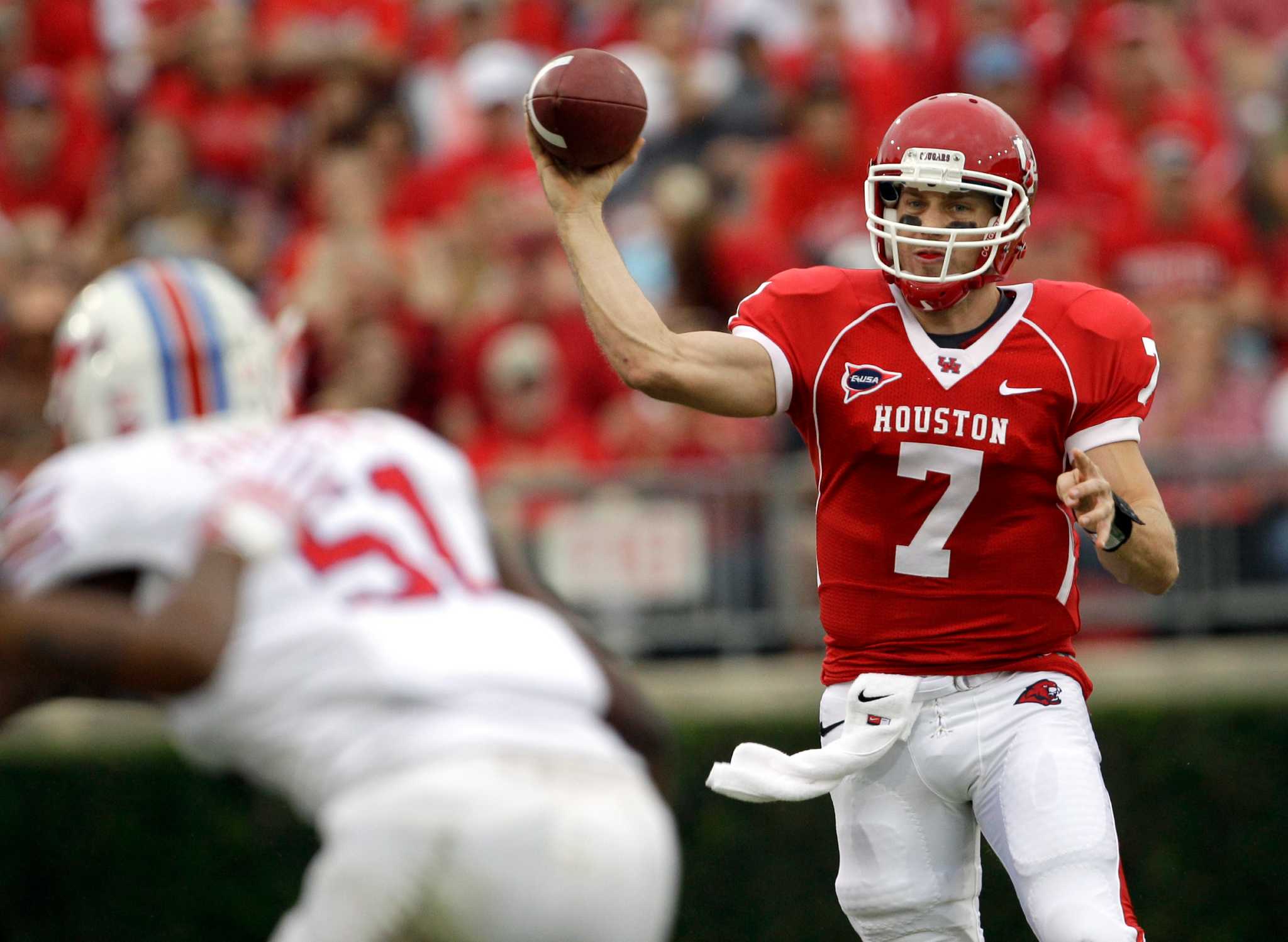 For Case Keenum and Houston Cougars, it was shooting fish in a