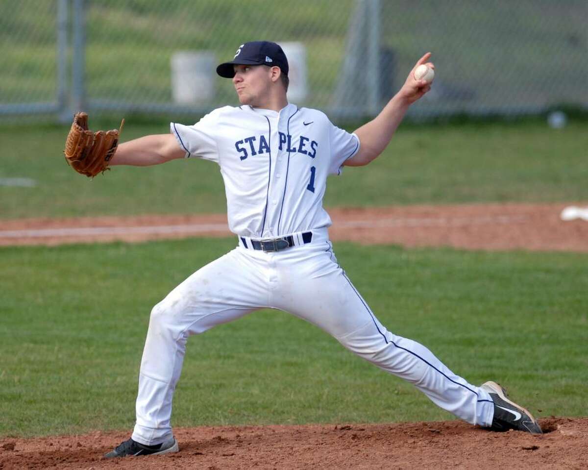 Staples slips by Greenwich in FCIAC baseball showdown