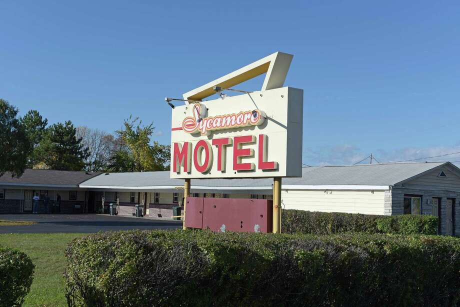 Colonie Motels Adjust To Shorter Stay Rules Times Union A View Of Thesycamore Motel On Route 9 Seen Here Wednesday Oct