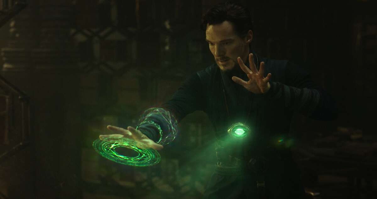Benedict Cumberbatch as the title character in "Doctor Strange"