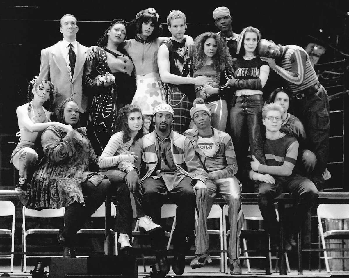 The original Broadway cast of the Pulitzer Prize and Tony Award-winning musical, RENT (1996). Credit: Joan Marcus