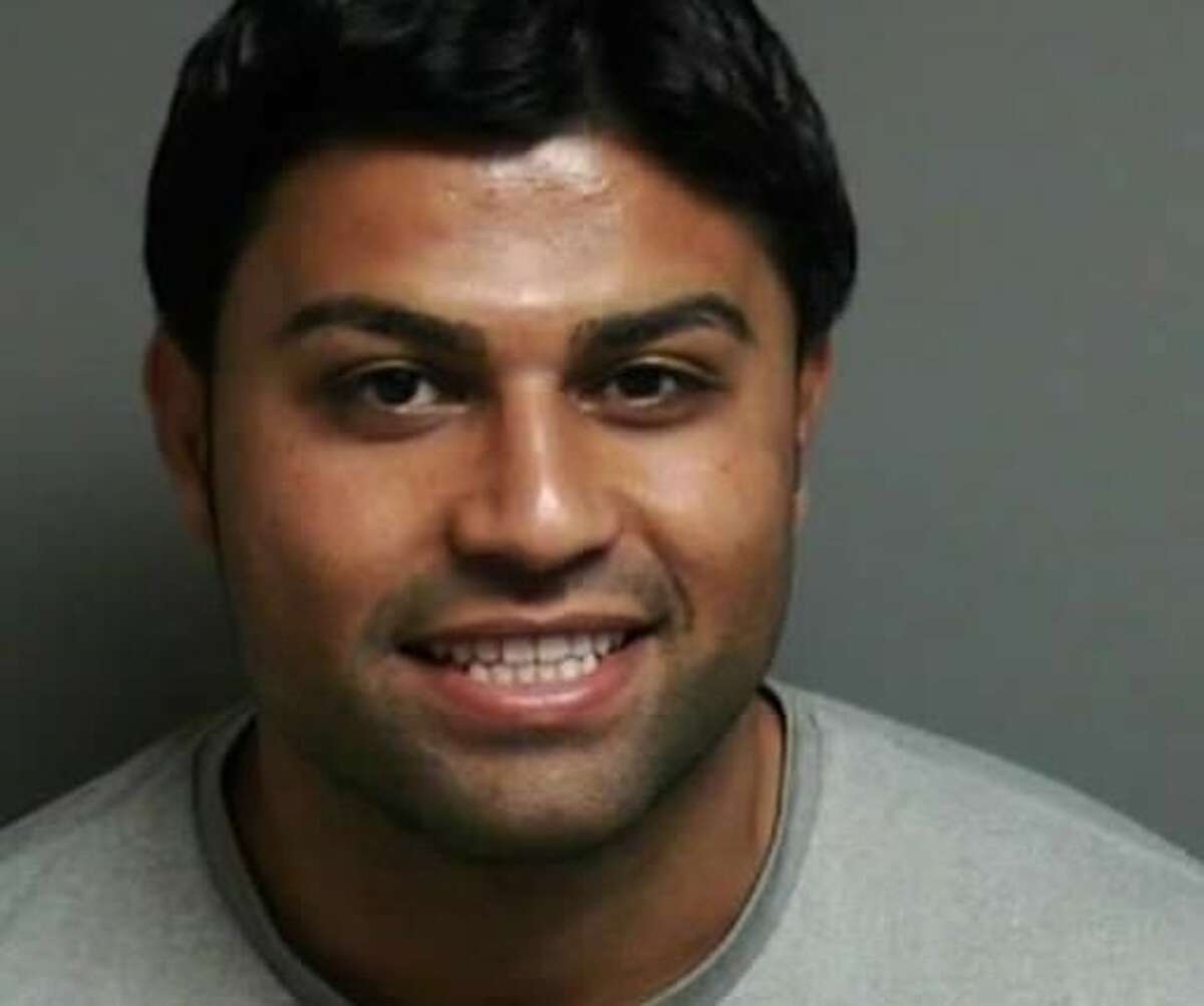 This photo released by the Macomb County Sheriff's Office shows Mohammad Subhi Alsheleh. The 30-year-old man was arrested after an email was sent threatening to "sever the heads" of two Detroit-area judges. The Macomb County sheriff's office says Alsheleh was arraigned Monday, Oct. 3, 2016, in Sterling Heights, Mich., on false report or threat of terrorism and using a computer to commit a crime.(Macomb County Sheriff's Office via AP)