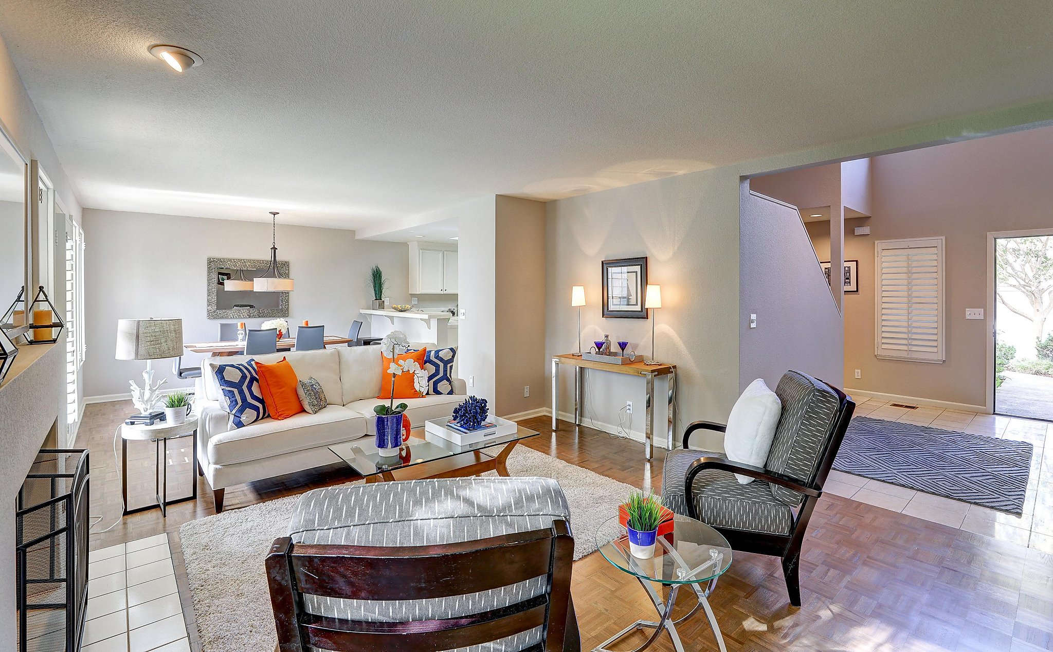 Updated interior awaits in San Rafael home set behind Peacock Gap Golf