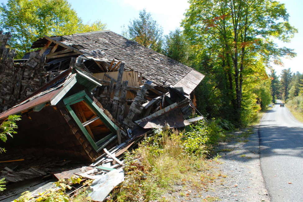 Crumbling ruins and ghost towns of upstate New York