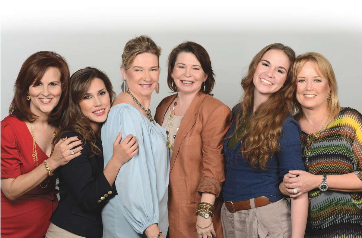 From left, Linda Howland, Victoria Young, Carllyn Walker, Jackie Reavis, Kathryn Carroll and Tami Summers compose the cast of “Steel Magnolias.” A sneak preview of the play will happen Jan. 15 at Texas A&M International University. (Courtesy photo)