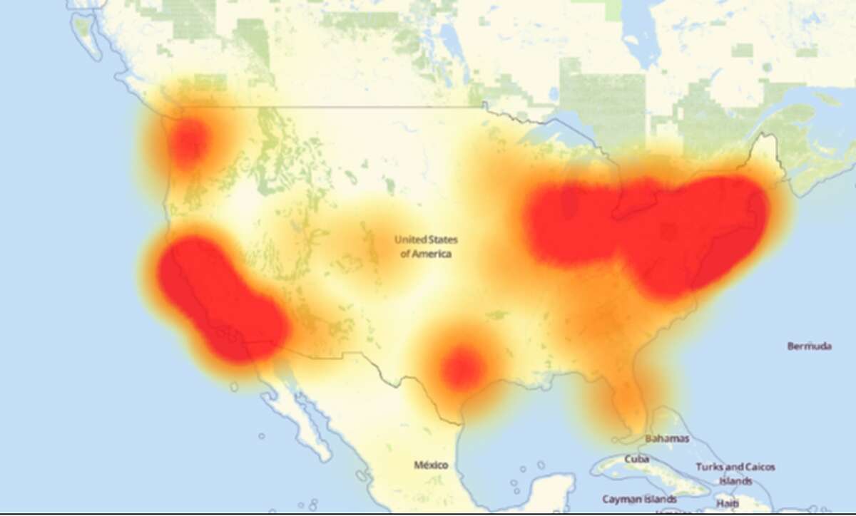 attacks cause major Web outage