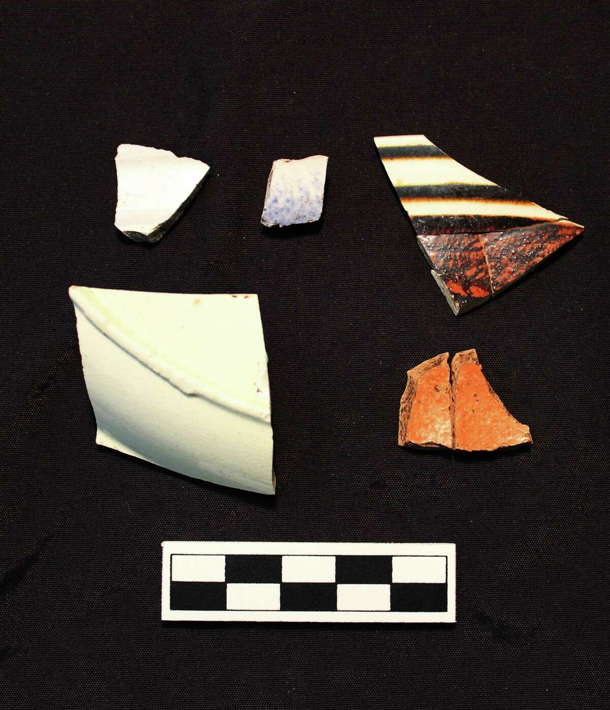 Various types of ceramics, possibly from the early 1800s, were also found in City Cemetery No. 2, providing further evidence of the site of the powder house and three-story watch tower that sat on a hill when the Mission San Antonio de Valero was first being used as a military fortress and later the Alamo -- site of the famous siege and battle for Texas independence in 1836.