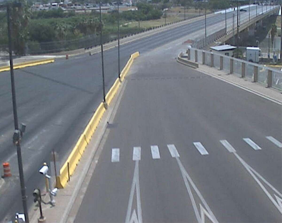 An empty Juarez-Lincoln International Bridge is shown in this file photo from August 2013.