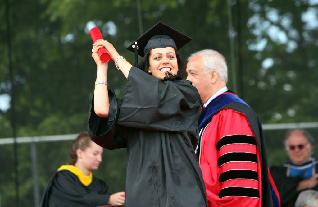 Classmate who gave of himself applauded at SHU graduation