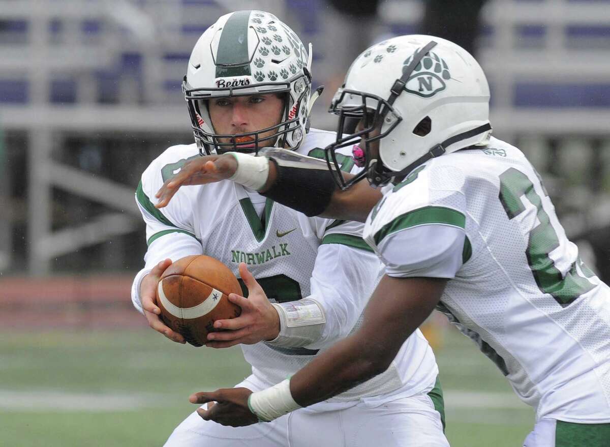 Westhill football holds off Norwalk