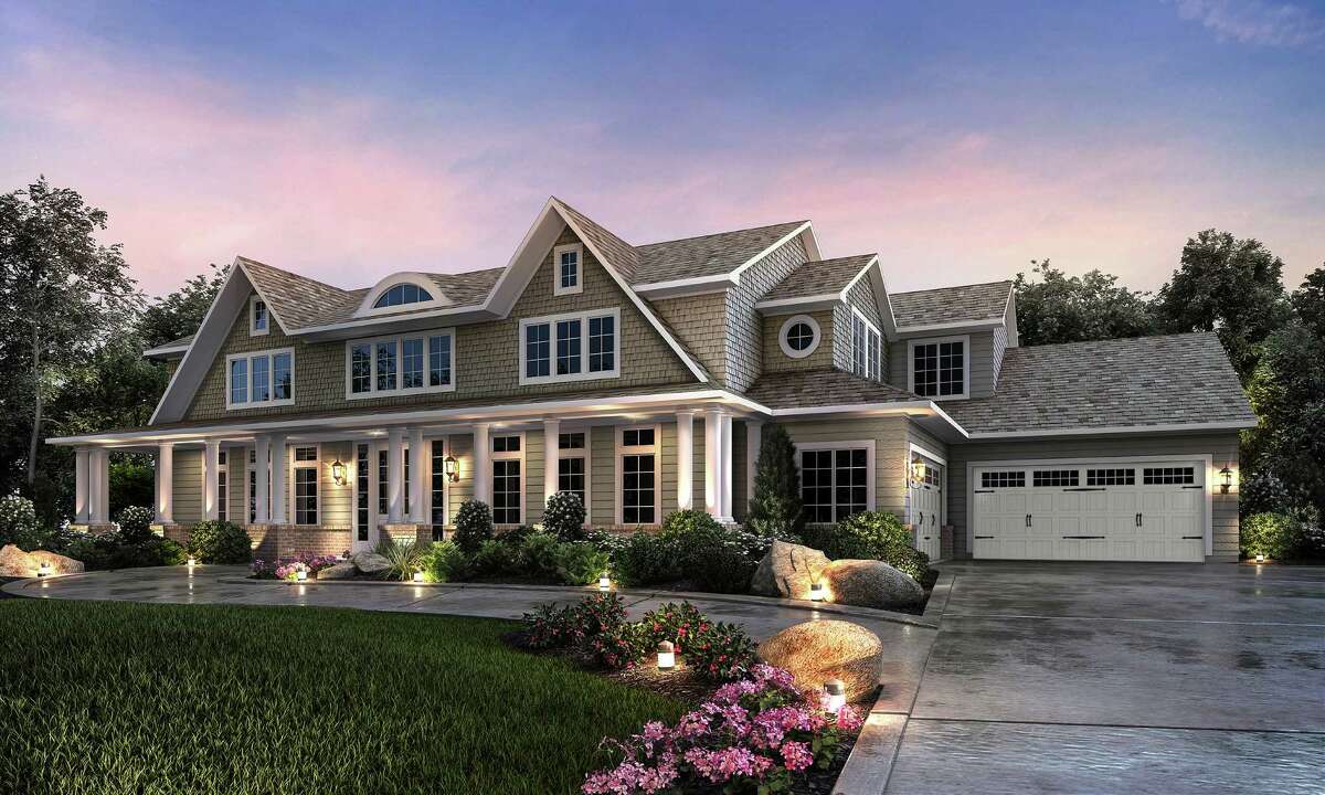 Million-dollar homes line Pine Island in Woodforest