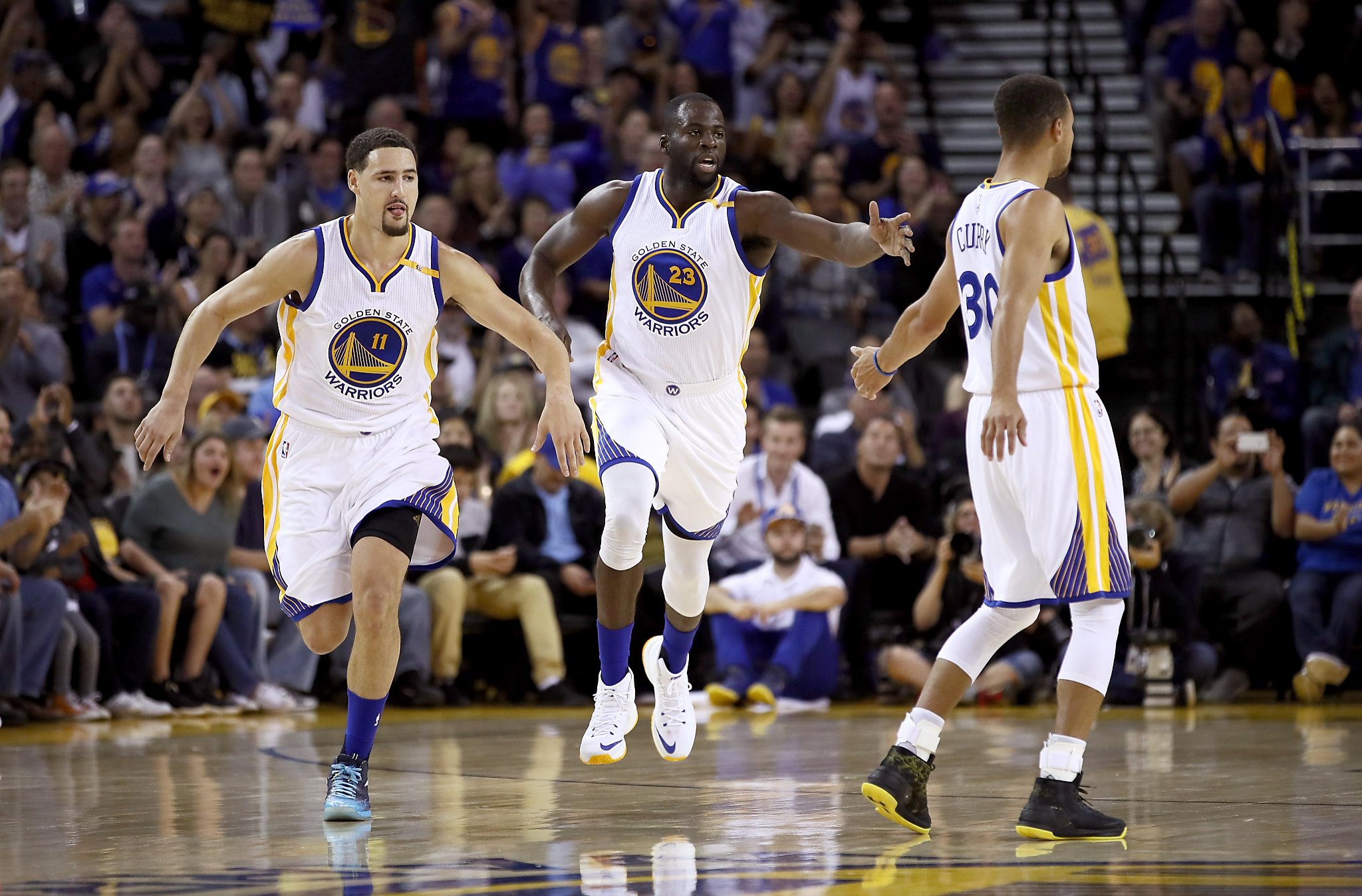 Warriors begin another run at history, this time with a Big 4