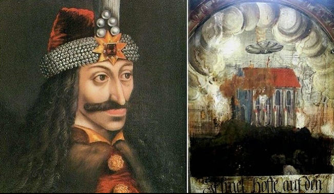 Report: UFO can be seen in 16th Century painting from era of Dracula's ...