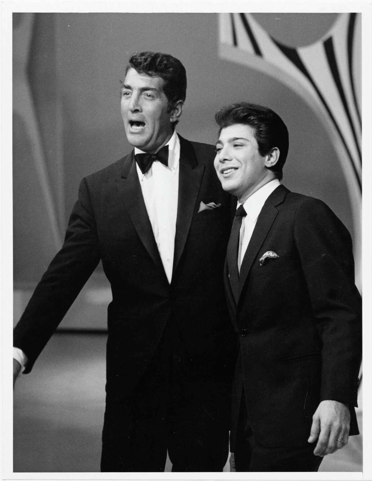 Dean Martin [left] Paul Anka [right] March 30 1966