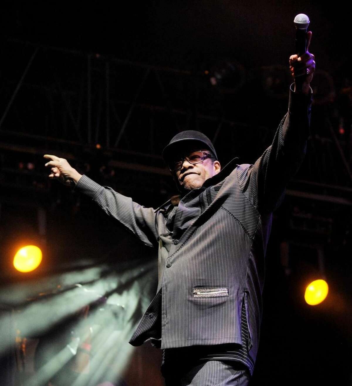 Singer Bobby Womack performs at the Coachella Valley Music and Arts Festival in Indio, Calif., on April 18, 2010. Womack, 70, a colorful and highly influential R&B singer-songwriter who impacted artists from the Rolling Stones to Damon Albarn, has died. (AP Photo/Chris Pizzello, file)
