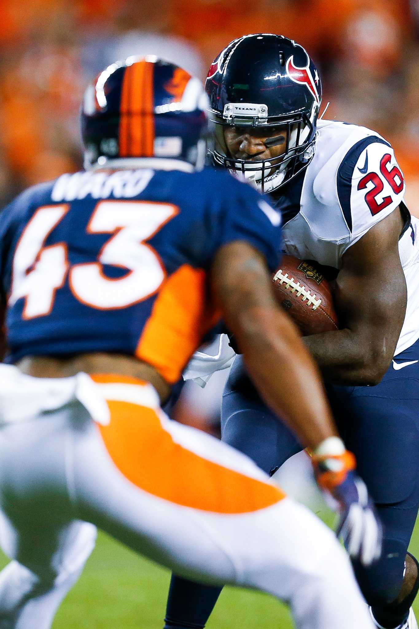 Texans' Lonnie Ballentine sheds rust against Broncos