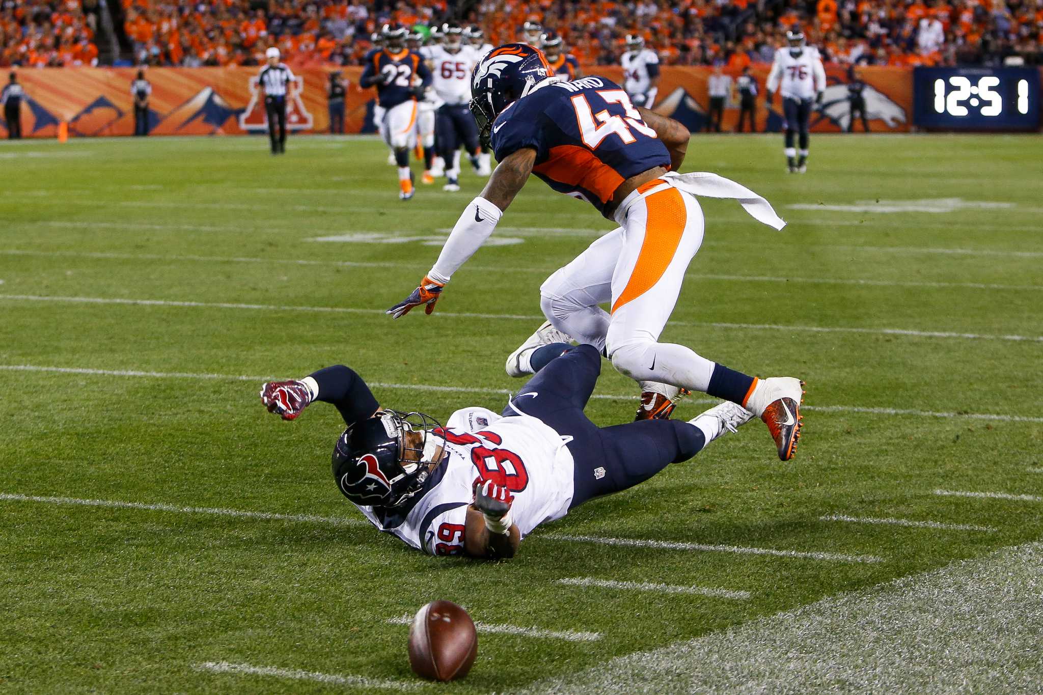 Texans' Lonnie Ballentine sheds rust against Broncos