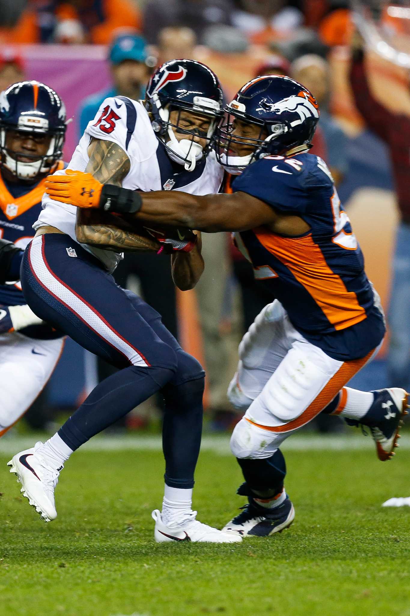 Texans' Lonnie Ballentine sheds rust against Broncos