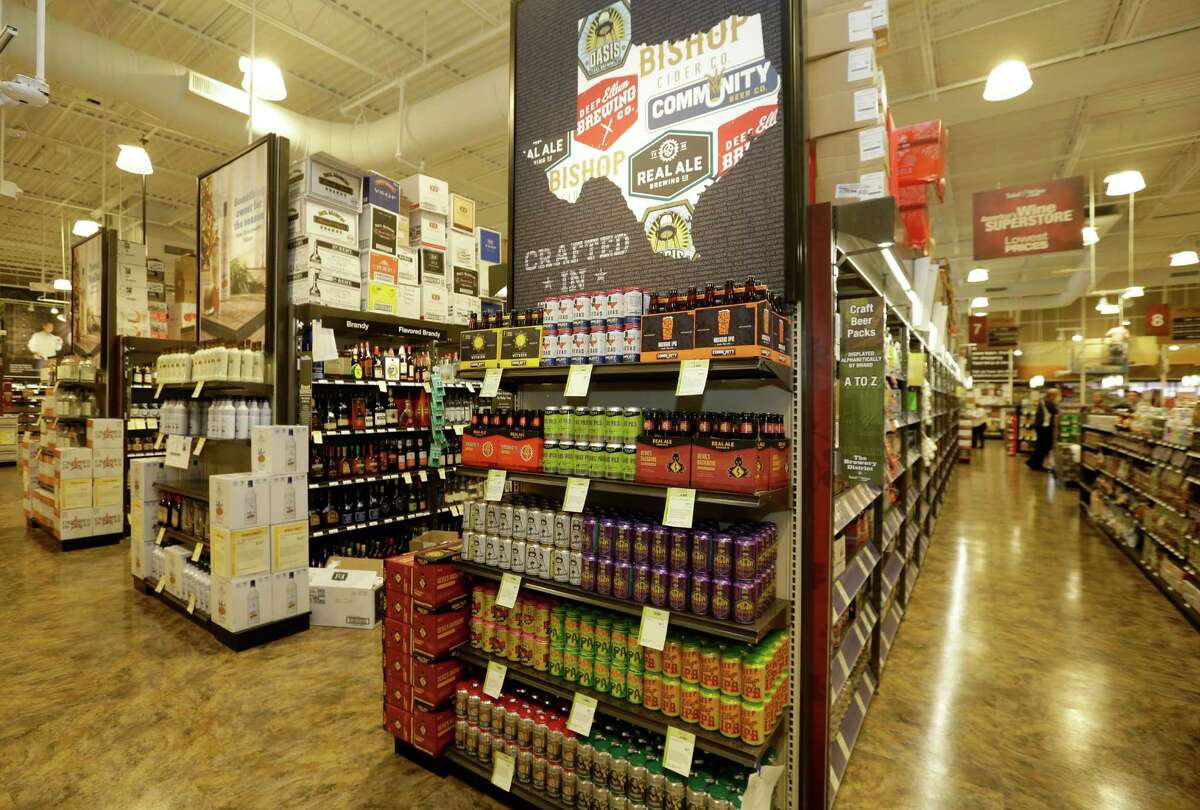 An interior view of Total Wine, 7640 Cypress Creek Parkway, is shown Tuesday, Oct. 25, 2016, in Houston. Total Wine is a new-to-market liquor store that will opening soon in the Willowbrook area.