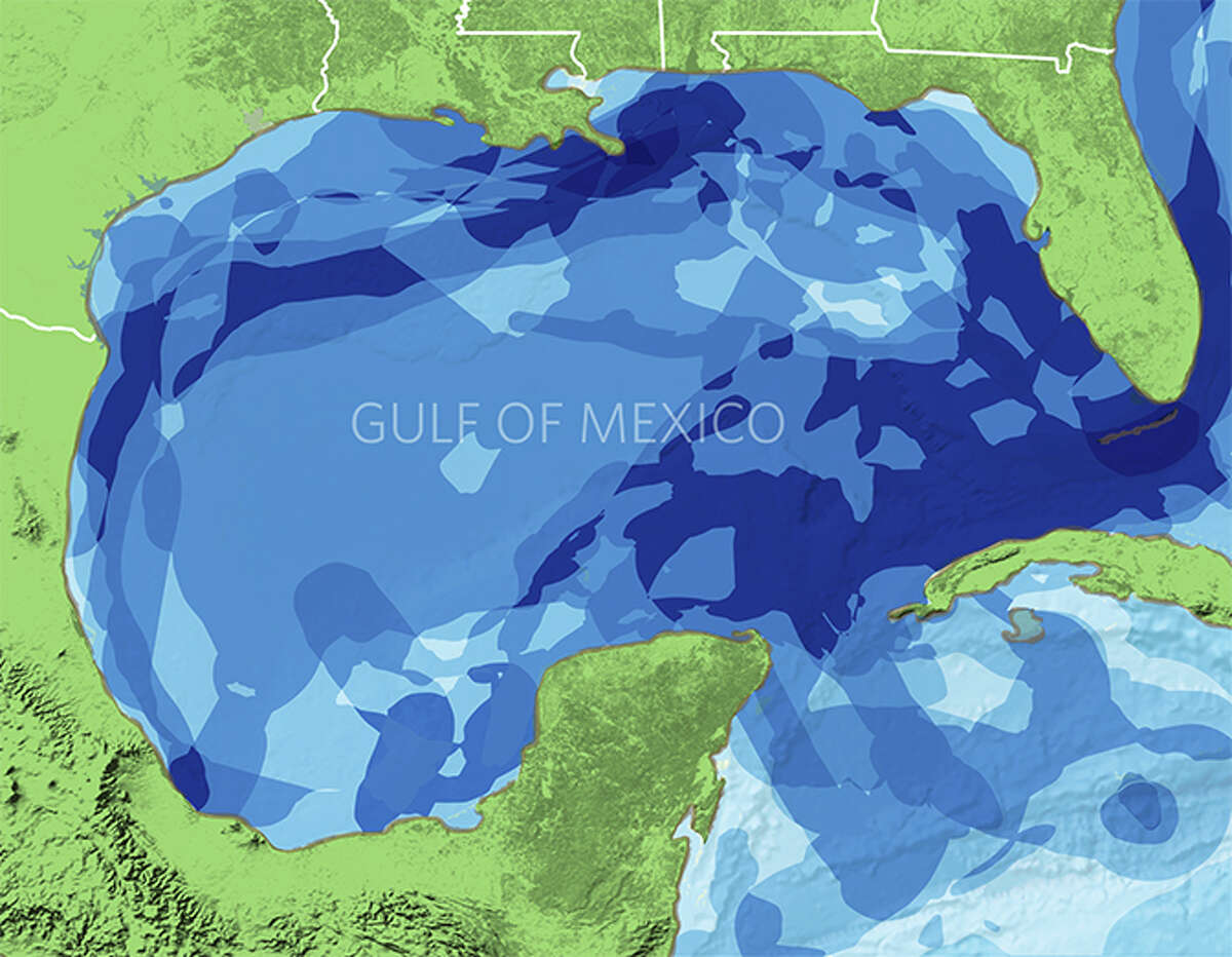 The Nature Conservancy has issued a report that maps several migratory pathways in the Gulf of Mexico.