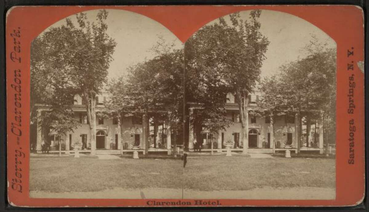 What Saratoga Springs looked like in the 1800s