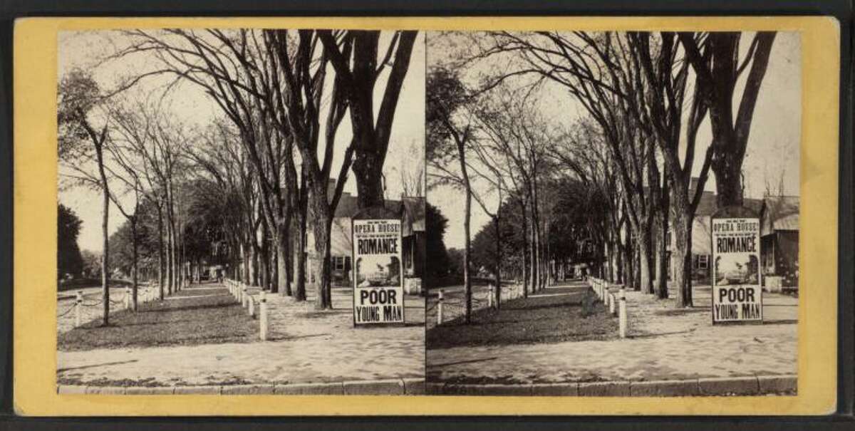 What Saratoga Springs looked like in the 1800s