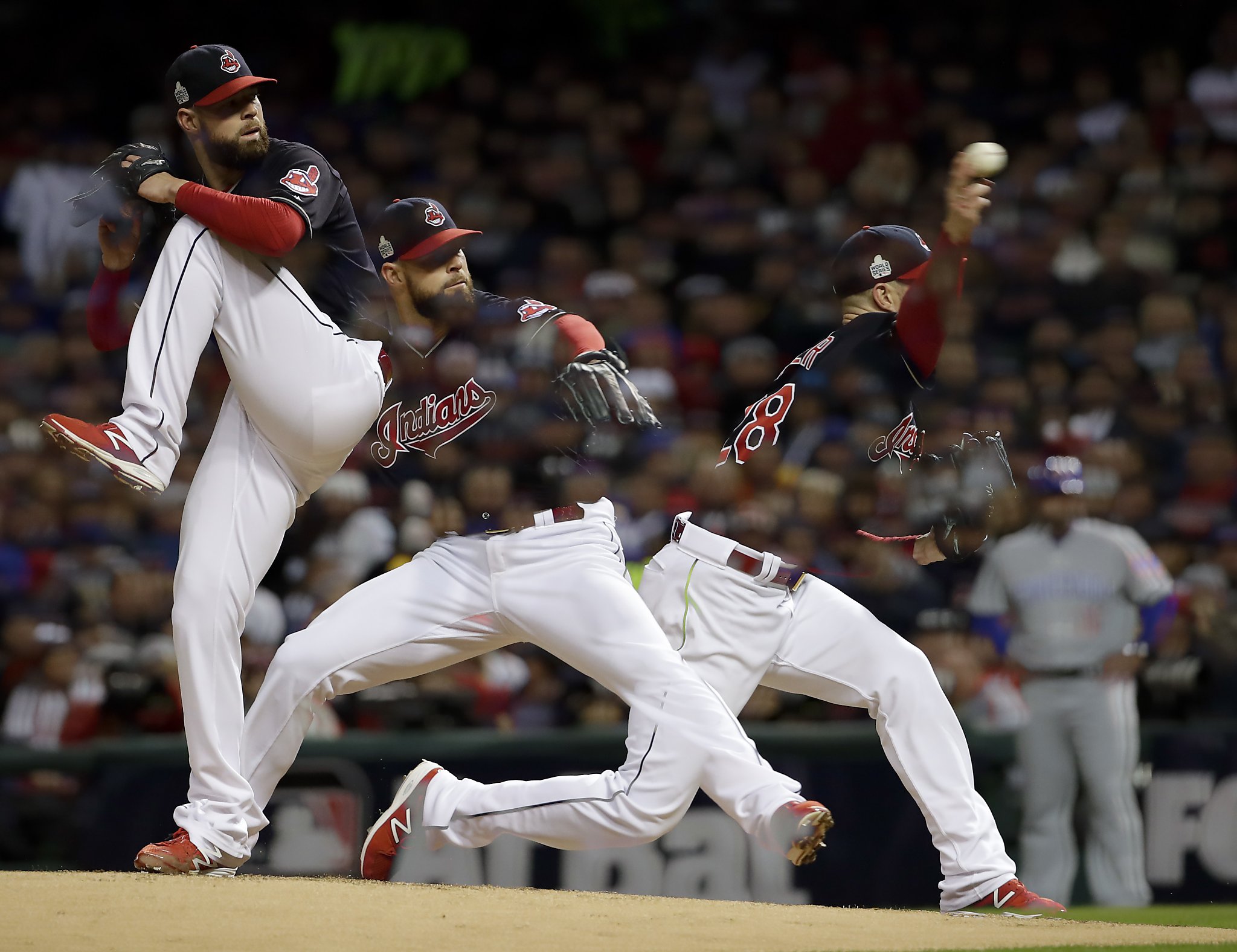 Cleveland Indians Beat Chicago Cubs 6-0 In Game 1 Of World Series