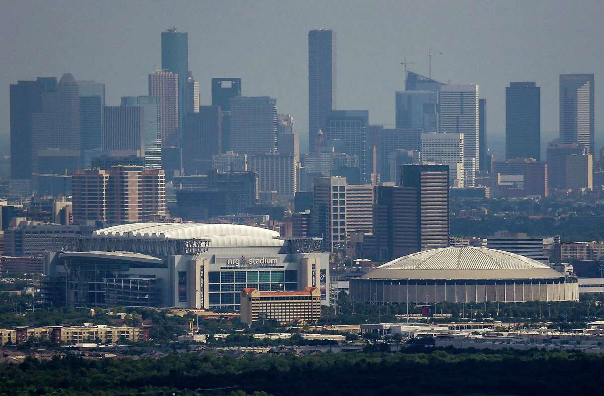 Houston Texans NRG Stadium - Miles to Stadium Highway Road Sign