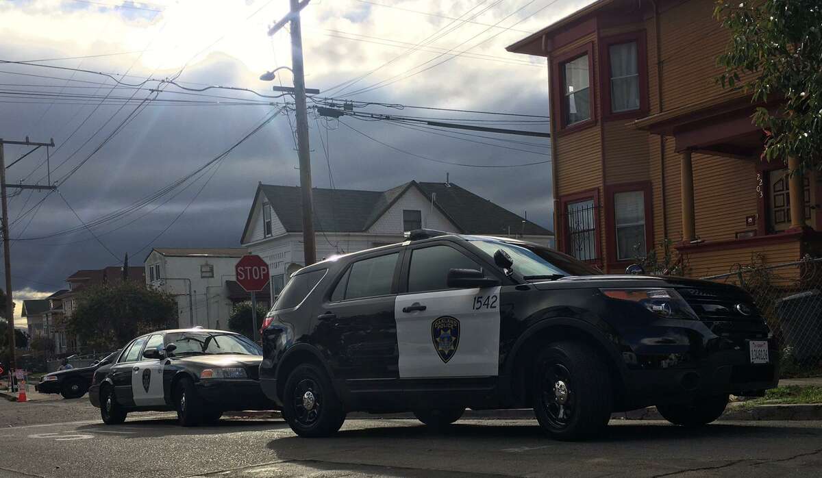 Oakland police arrested a homicide suspect Tuesday after the person allegedly shot a man the day before in a domestic dispute.