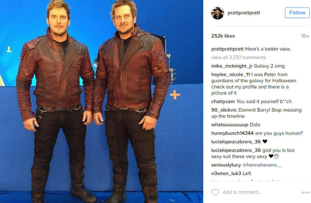 Celebrities with their stunt doubles will leave you seeing double