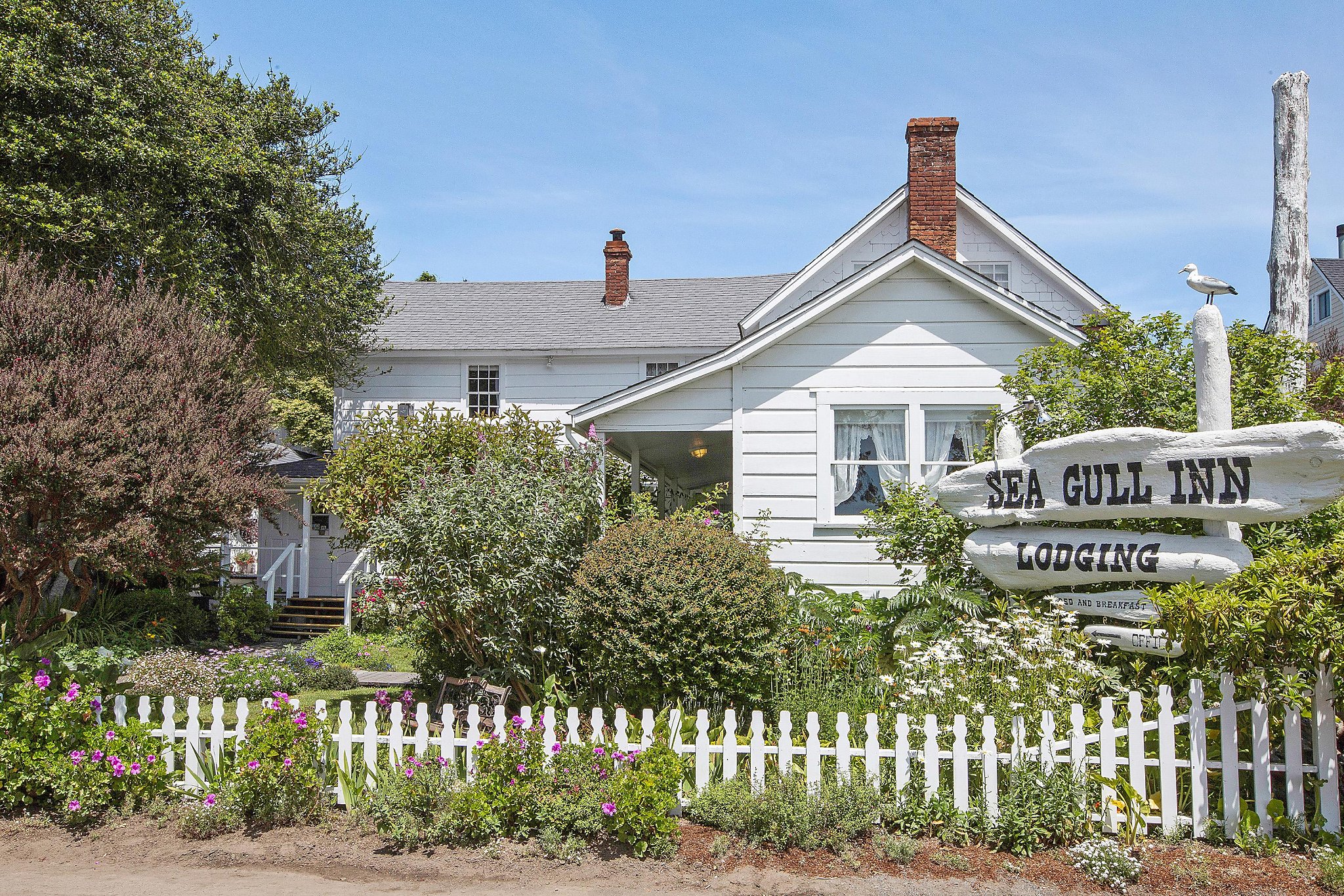 Bed and breakfast with ocean views in Mendocino