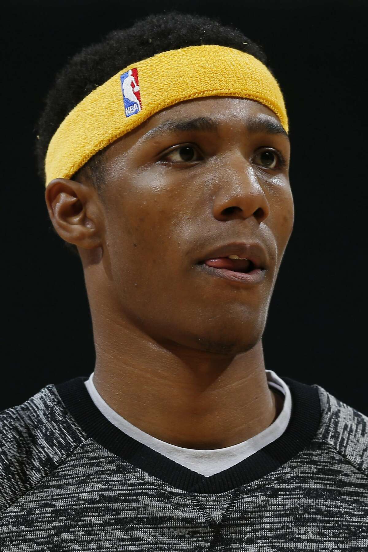 This a headshot of basketball player Patrick McCaw. Patrick McCaw is an active basketball player for the Golden State Warriors as of Oct. 25, 2016 in the NBA.