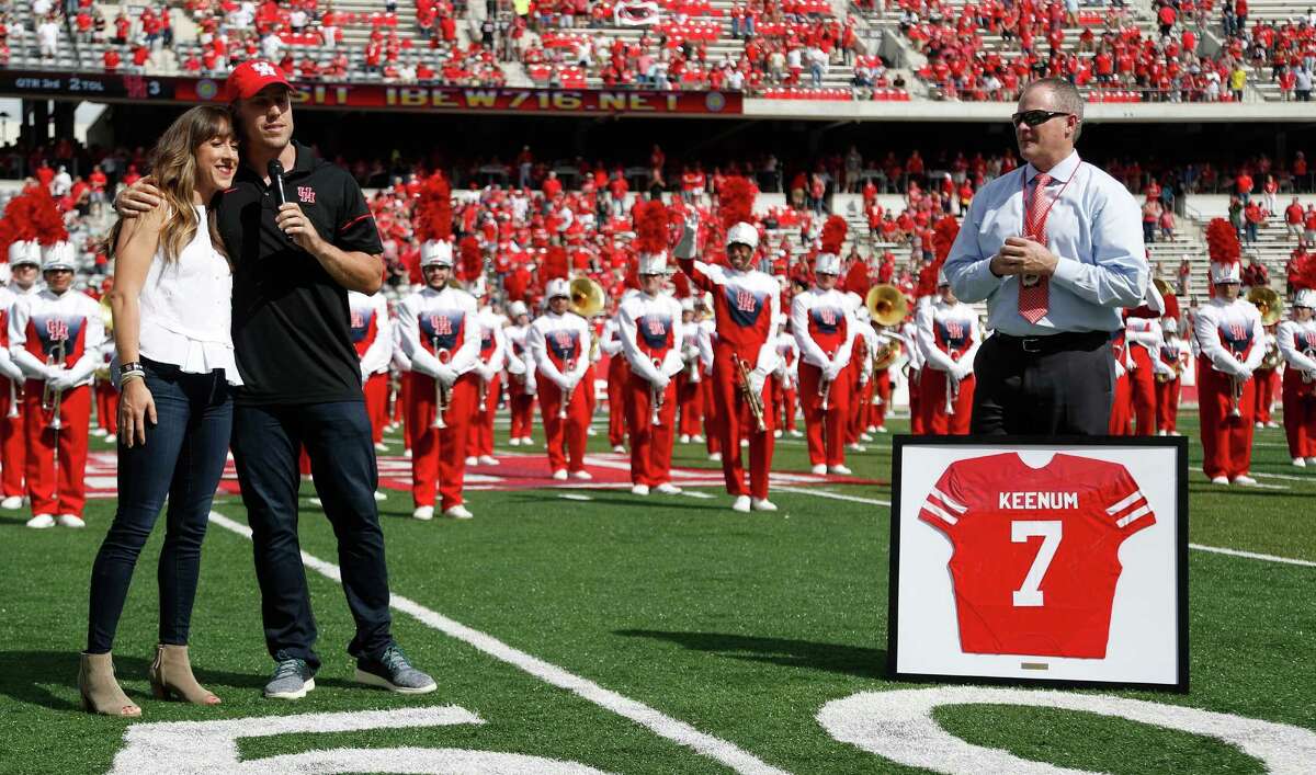 UH great Case Keenum has 'weird' prediction for Big 12 opener vs. TCU
