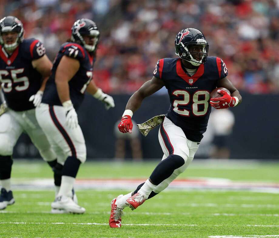 Texans' Alfred Blue ruled out for Raiders game - Houston Chronicle