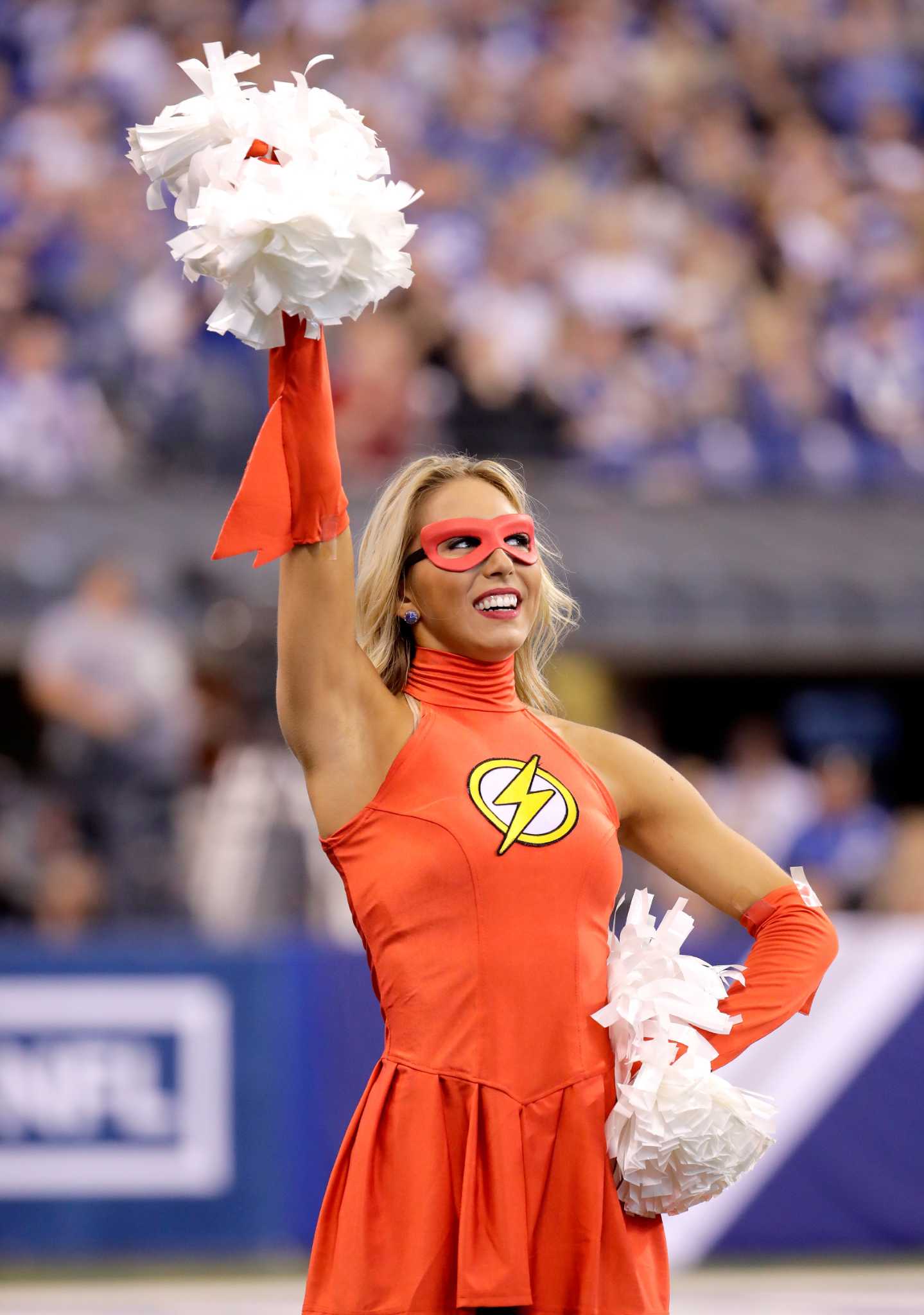 Broncos Cheerleader Costume for Cosplay & Halloween 2023