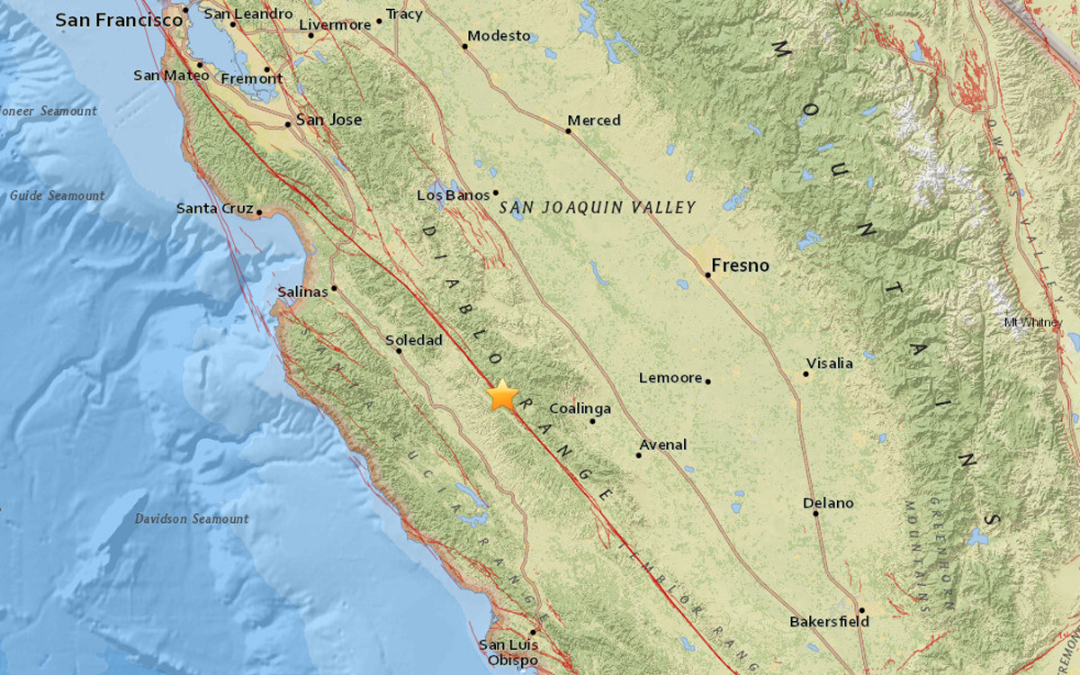 Magnitude3.3 earthquake rattles King City