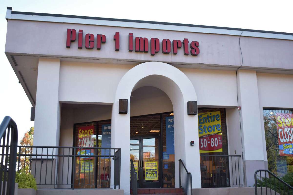 The Pier 1 Imports store at 1460 Post Rd. East in Westport, Conn., during its last week in business in late October 2016.