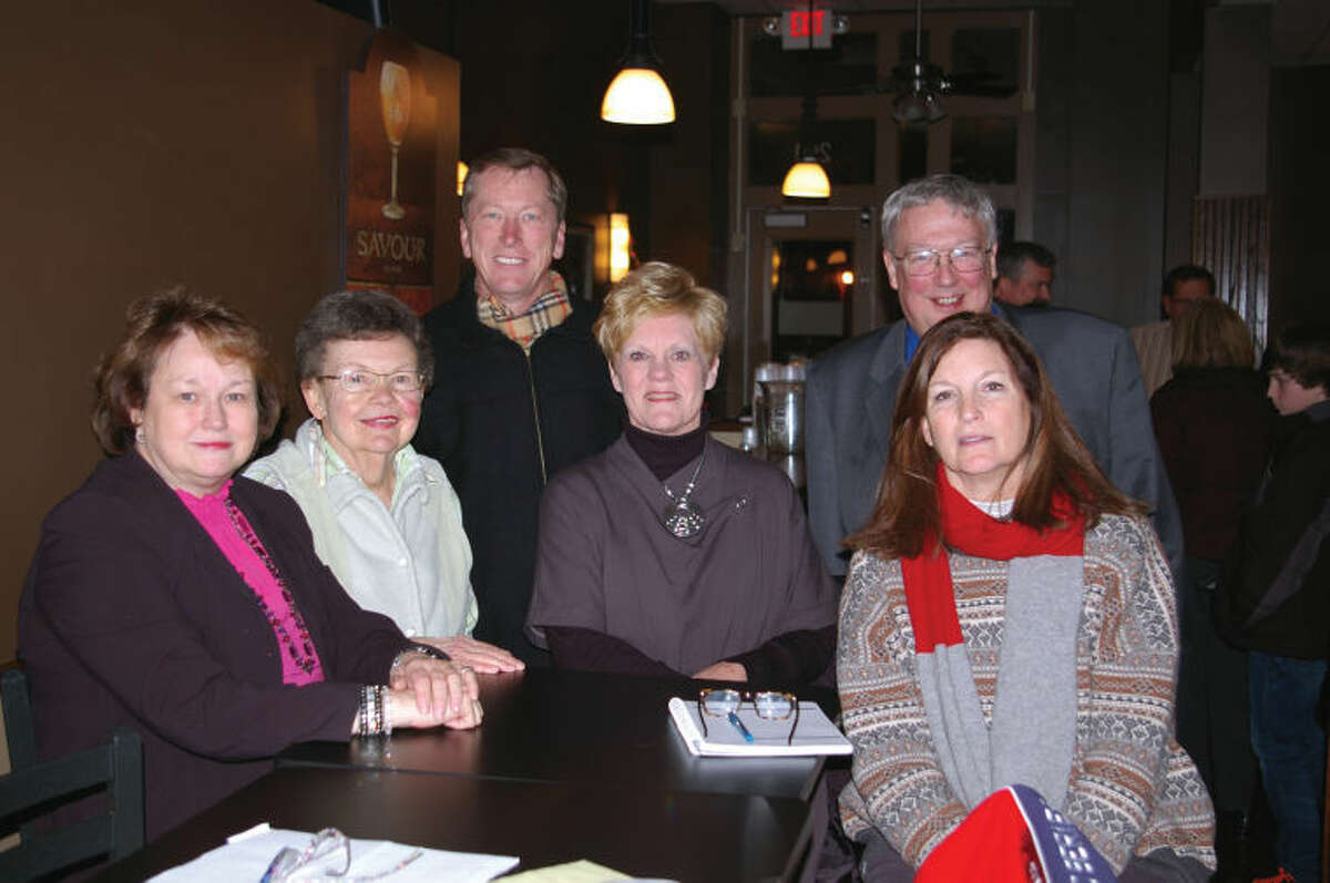 Members of the Friends of the Wildey Board met for their monthly meeting at the Encore Wine Bar. Pictured left to right: Secretary Suzanne Nevins, Vice-President Joan Evers, President Rich Walker, Kathy Dickmann, Larry Taliana, and Chris Head. Not pictured are Treasurer Nicole Hollway, Nina Baird, Erik Estep, Beth Gori, Joe Krajnovich, SJ Morrison, Keith Short, Barb Stamer, Len Scaturro and Katie Grabel.