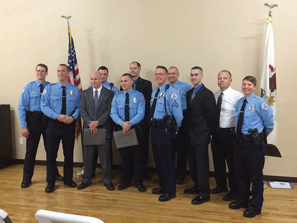 City recognizes police officers