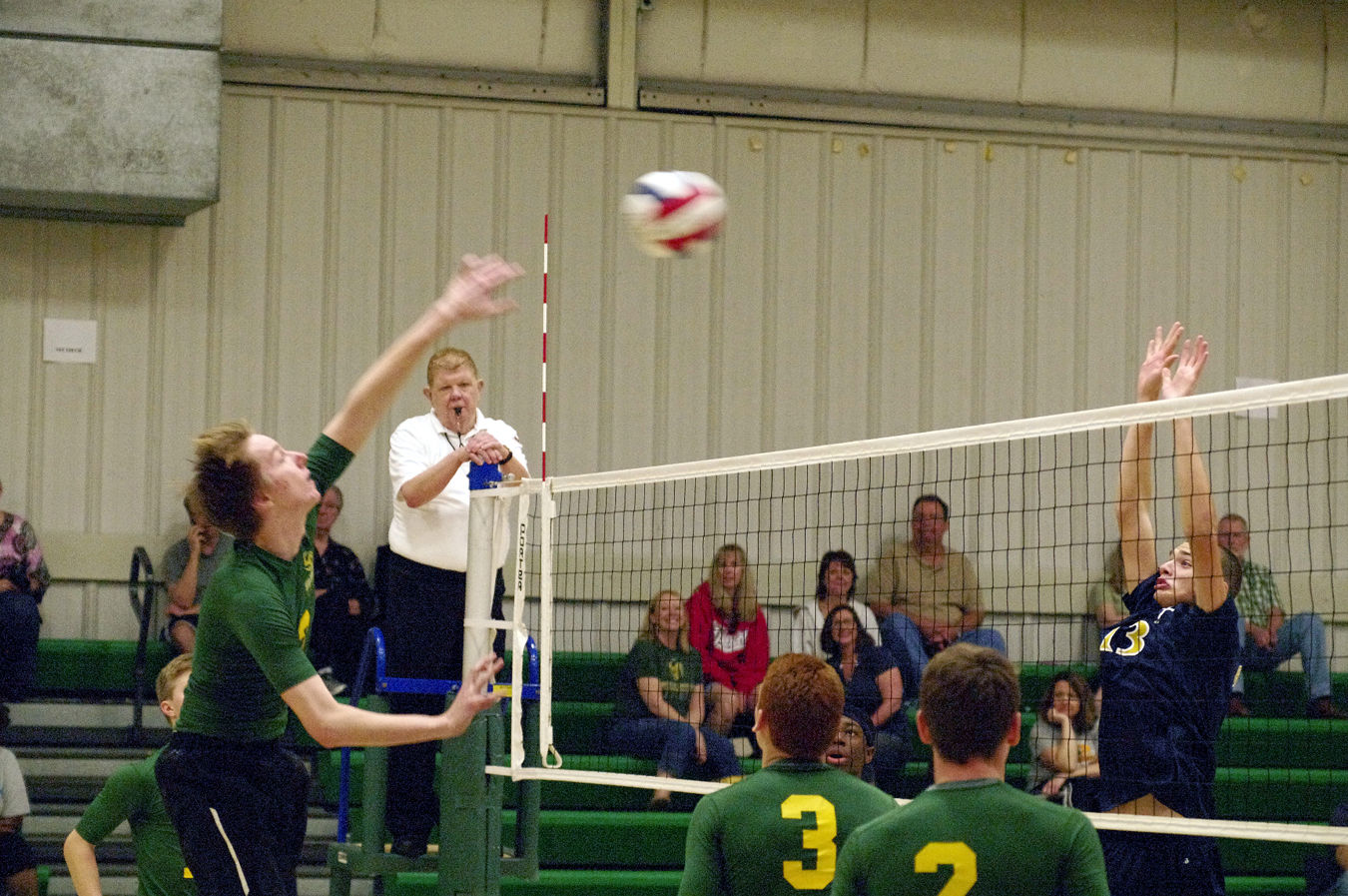 BOYS' VOLLEYBALL: Knights bounce back to beat Althoff