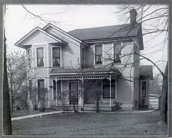 Matthew Gillespie House was on Lincoln's path