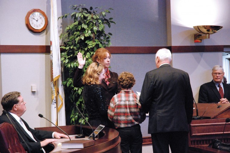 County's first female Recorder takes office